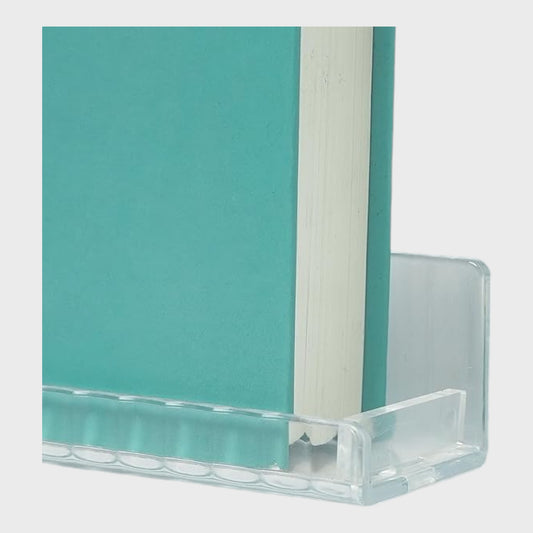 Clear Acrylic Floating Shelves - Two Pack