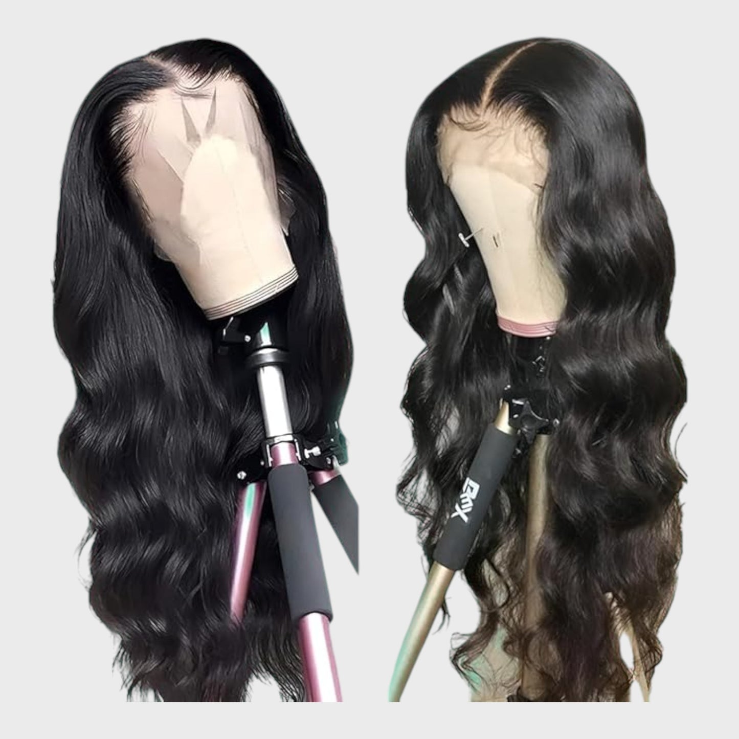 Essent 13x6 100% Human Hair Wig - Lace Front - Body Wave 24" - Black