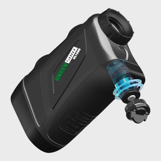 Green Shot Laser Rangefinder for Golf, Airsoft & Climbing - HL1000