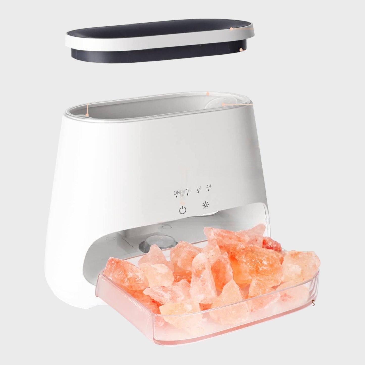 Himalayan Salt Lamp & Essential Oil Diffuser