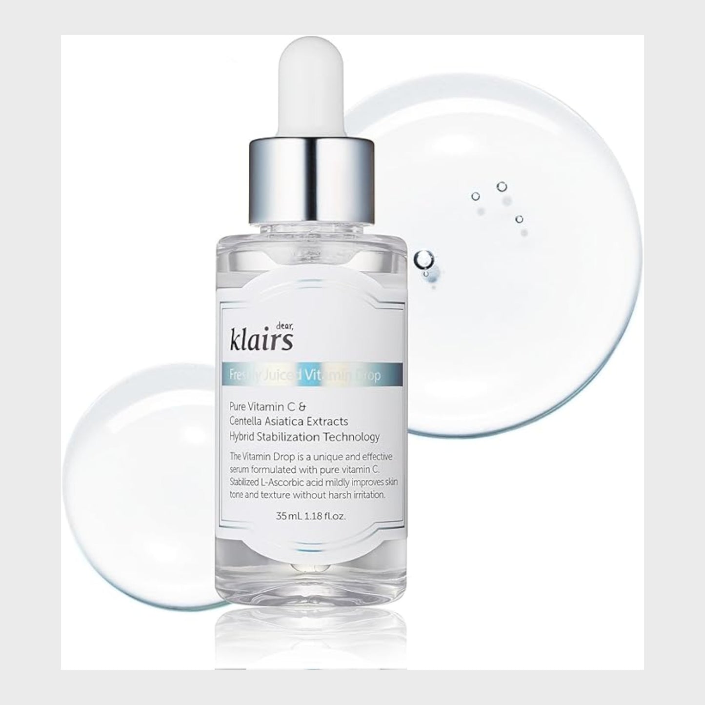 Dear, Klairs Freshly Juiced Vitamin Drop Face Serum - 35ml