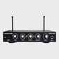 Sound Town 4 Channel Wireless Karaoke Mixer System - 2 Mics