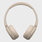 Sony WH-CH520 Wireless Headphones - Beige