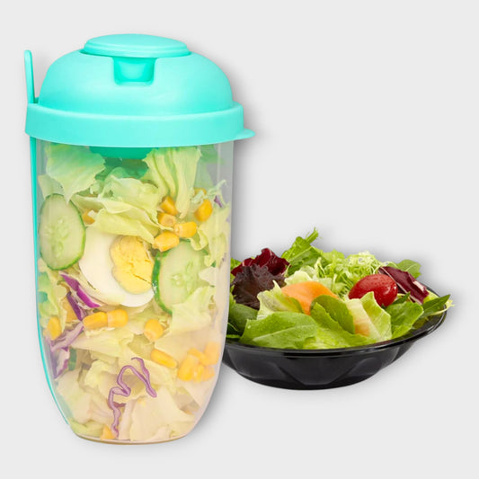 Salad Shaker Cup Container