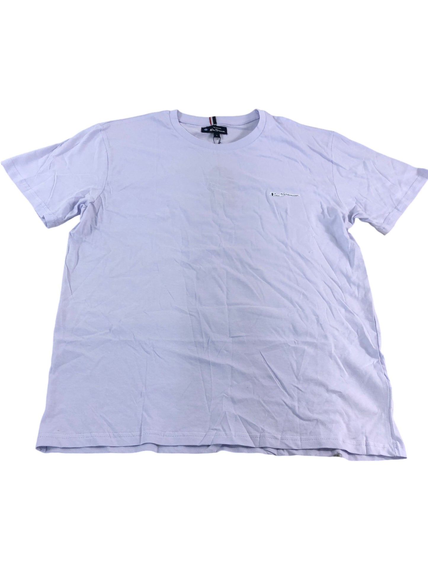 Ben Sherman T-Shirts 3 Pack L Men Skyway Teal Lilac Cotton Crew Neck