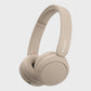 Sony WH-CH520 Wireless Headphones - Beige