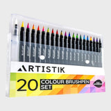 Watercolour Brush Pens - 21 Pieces