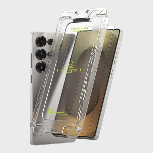 Easy Slide Tempered Glass Screen Protector Case - Samsung Galaxy S25 Ultra