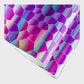 Embossed PU Faux Leather Crafting Roll - Holographic Purple Cobble - Pack of Two