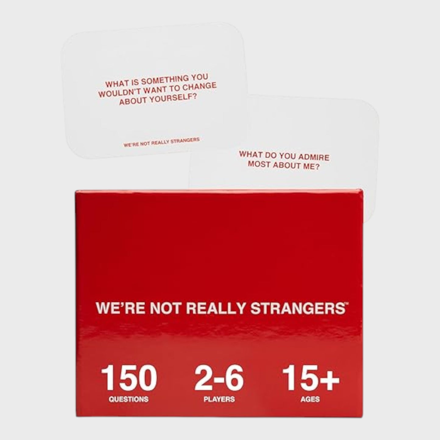 We're Not Really Strangers Icebreaker Card Game