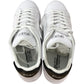 Polo Ralph Lauren Trainers UK12 Men’s Casual White Leather Upper Black Accents