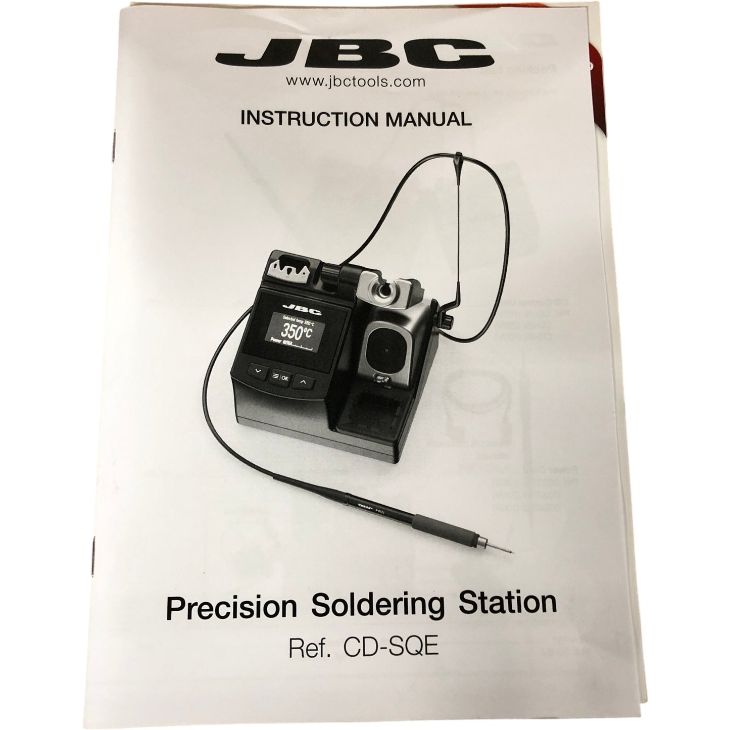JBC CD-2SQE Precision Soldering Station Kit 75W T210 Electronic Tools