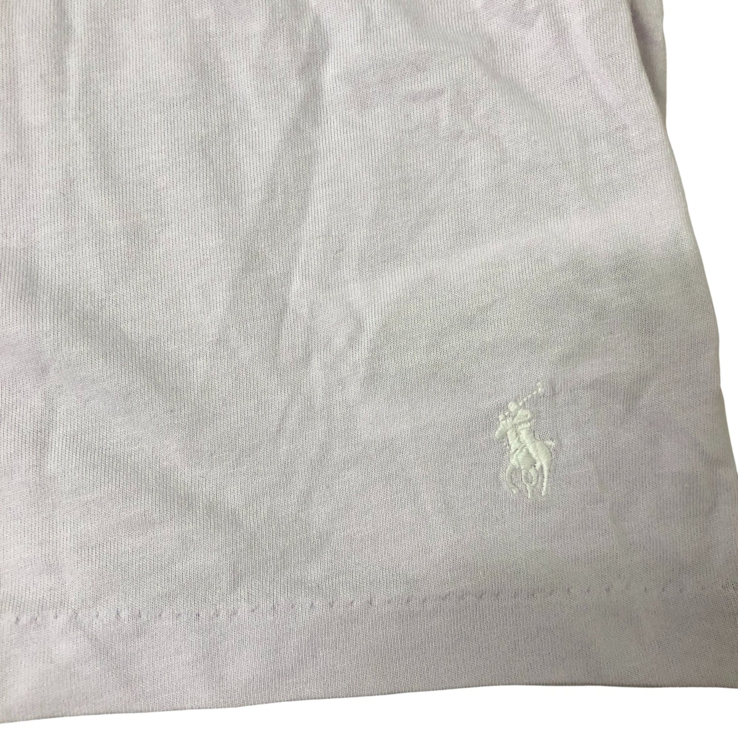 Polo Ralph Lauren XL T-Shirt Men's Short Sleeve Light Purple Cotton Top