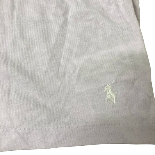 Polo Ralph Lauren XL T-Shirt Men's Short Sleeve Light Purple Cotton Top