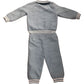 River Island Baby Set Sweater And Pants Outfit Size 0-3 Months Soft Knit Blue