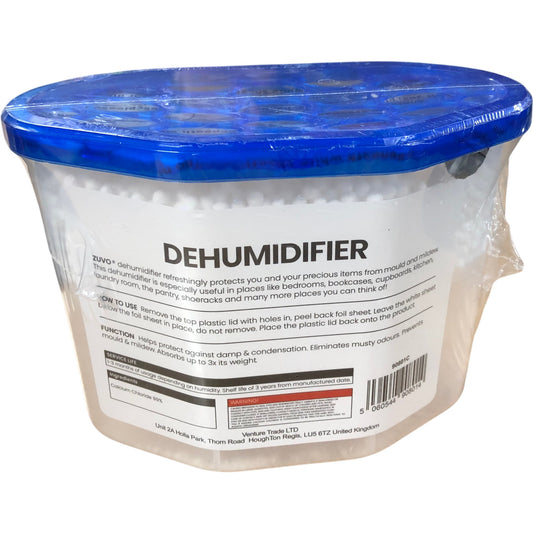 Zuvo Dehumidifier Pack of 4 Activated Charcoal Moisture Trap Odour Eliminator
