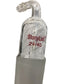 StonyLab 24/40 Inlet Adapter Glass Tube Bent 90 Degrees Medical Lab 5 Pack