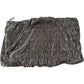Pleated Skirt UK16 Women's Shiny Metallic Bronze Polyester