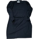 Baukjen Long Sleeve Black Dress UK Size 16 Women's Stretch Eco Viscose