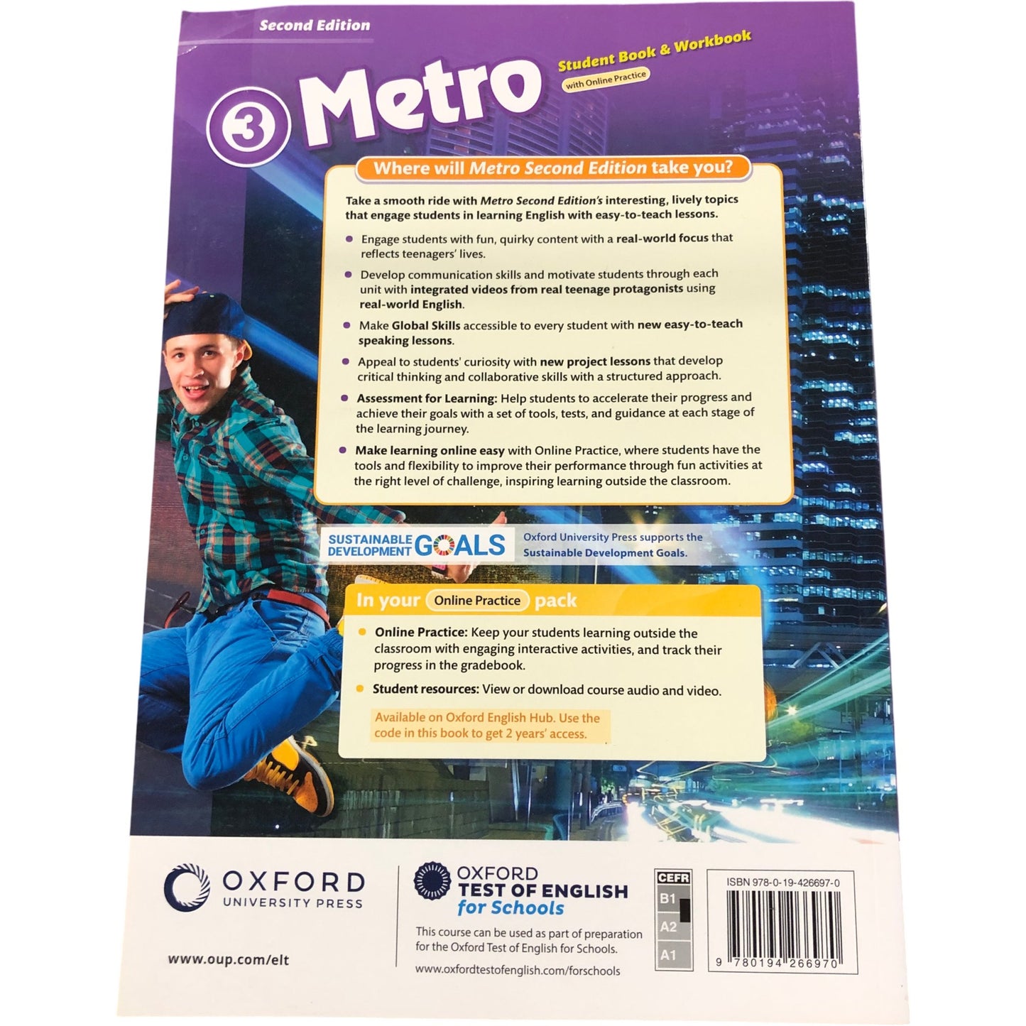 OXFORD Metro 3 Student Book and Workbook Second Edition with Online Practice