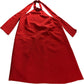 Mango Halter Neck Dress Women's Red - Size XL