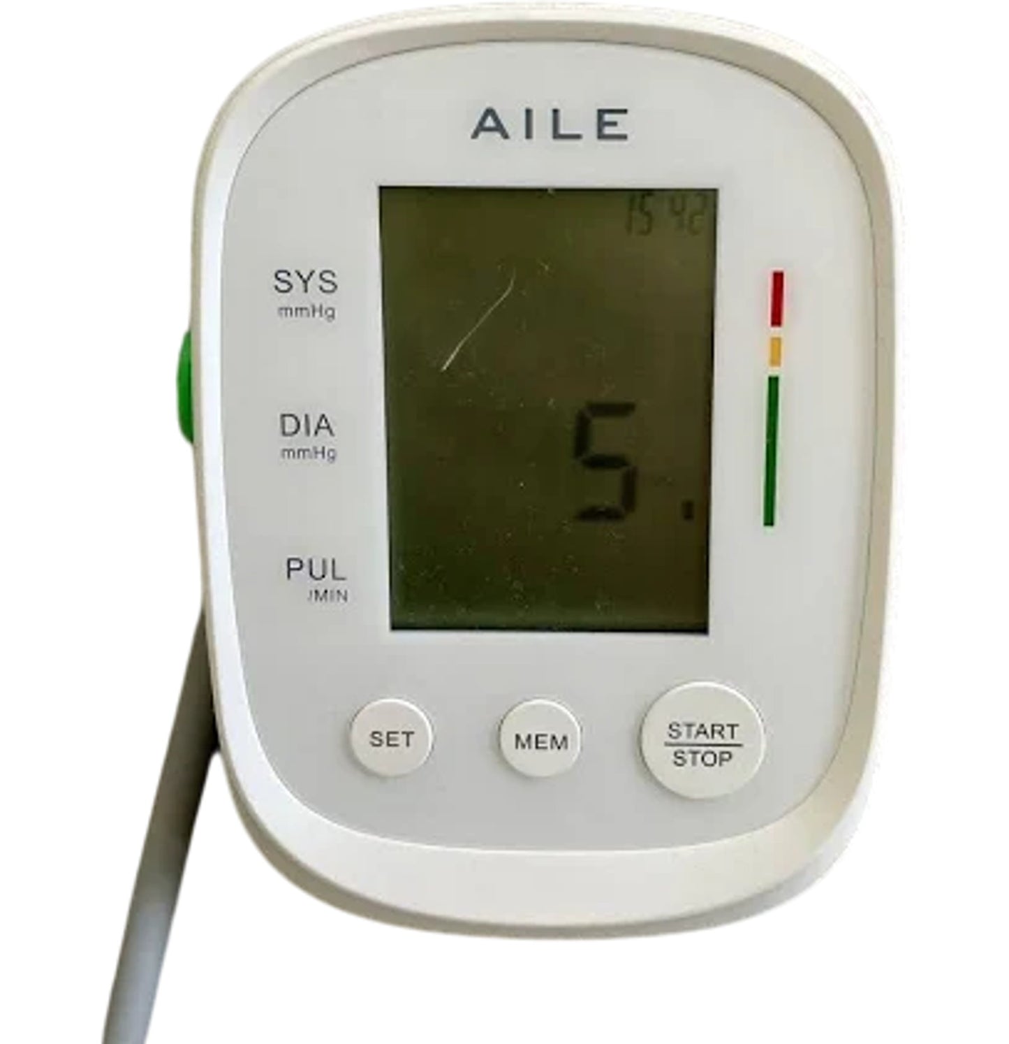 AILE X5 Electronic Sphygmomanometer Blood Pressure Monitor Dry Battery