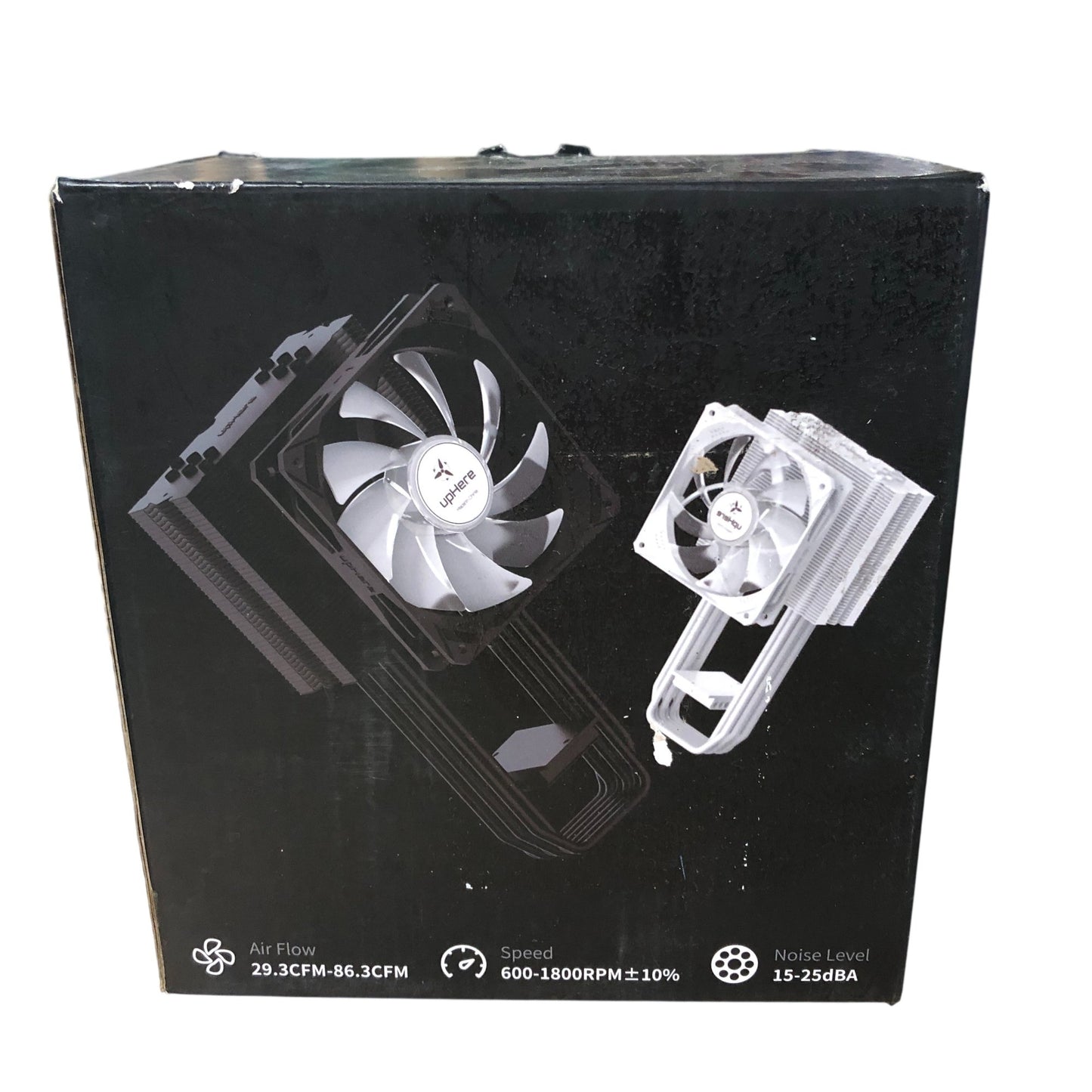 upHere S5 S6 CPU Cooler with Copper Heat Pipes 600 to 1800 RPM 120mm Fan