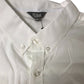 Fluid XL Men's Short Sleeve White Shirt Cotton Blend Button Detail Casual