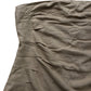 River Island Size 16 Women's Tan Pleated Top Corset Look Smocked Back