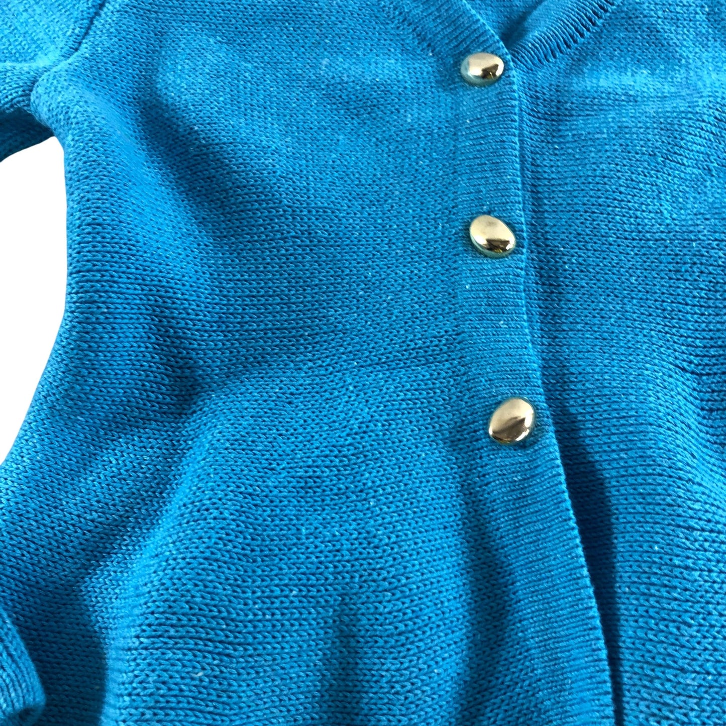 River Island Cardigan Women’s Blue Knit Lightweight Button Front Large