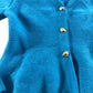 River Island Cardigan UK XS Women’s Blue Knit Lightweight Button Front
