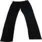 Kangaroo Poo W36 L32 Men's Black Stretch Slim Fit Trousers Cotton Elastane