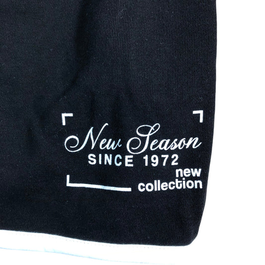 RIVER ISLAND Black Jersey Skirt 7/8 Years Girls New Season Sporty Style