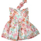 River Island Girls Floral Dress 9-12 Months Toddler Summer Outfit with Hair Band