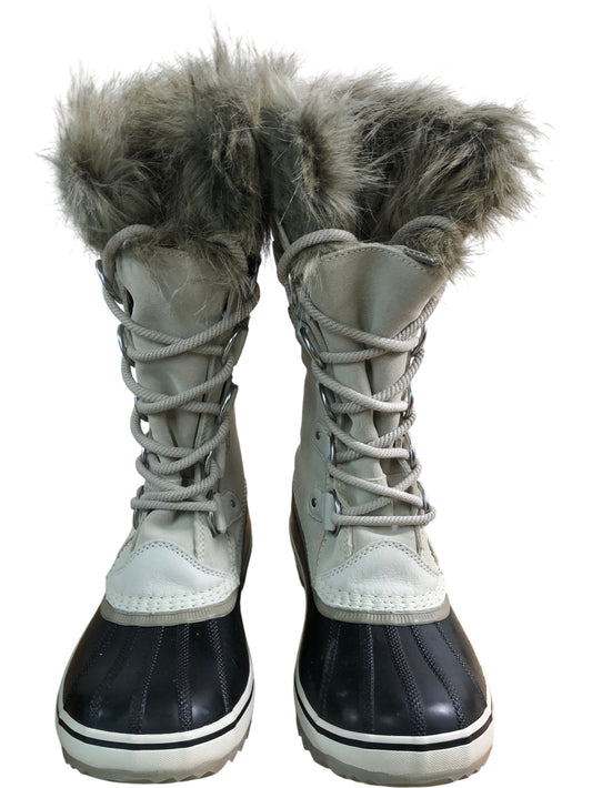 SOREL Joan Of Arctic Boot WP UK6 Women's Insulated Waterproof Fawn Taupe