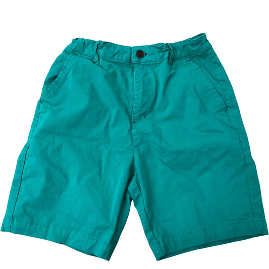 Kids Green Cotton Blend Casual Shorts Summer Wear 11-12 Years