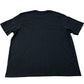 Men's Classic T-Shirt Regular Fit Black Cotton Short Sleeve 2XL