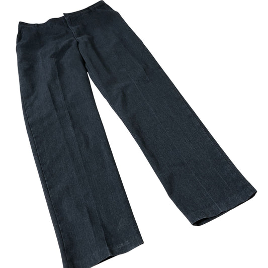 School Trousers Boys Elastic Waistband Polyester Viscose Charcoal 13-14 Years