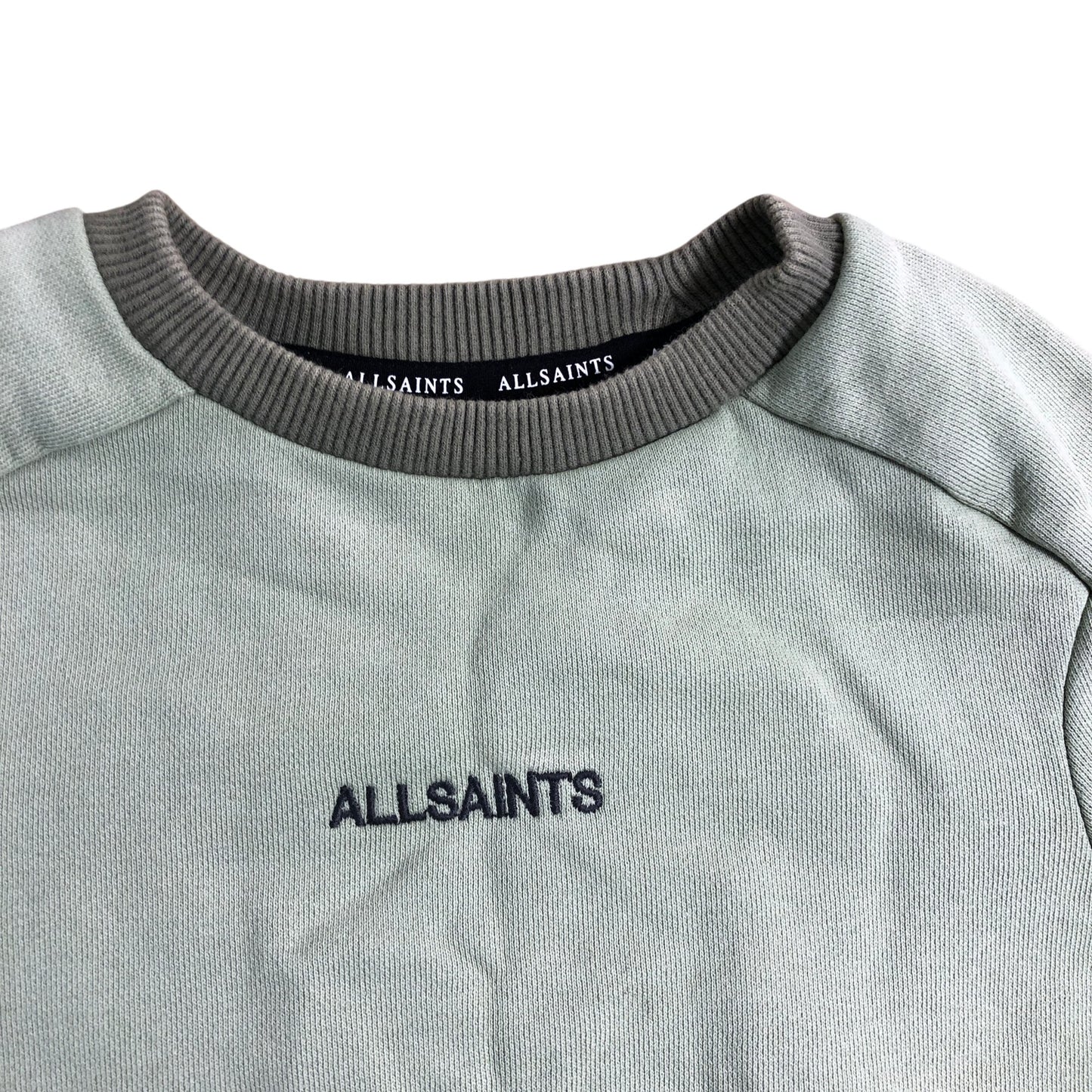AllSaints Sage Sweatshirt 12-18 Months Unisex Kids Crew Neck Long Sleeves