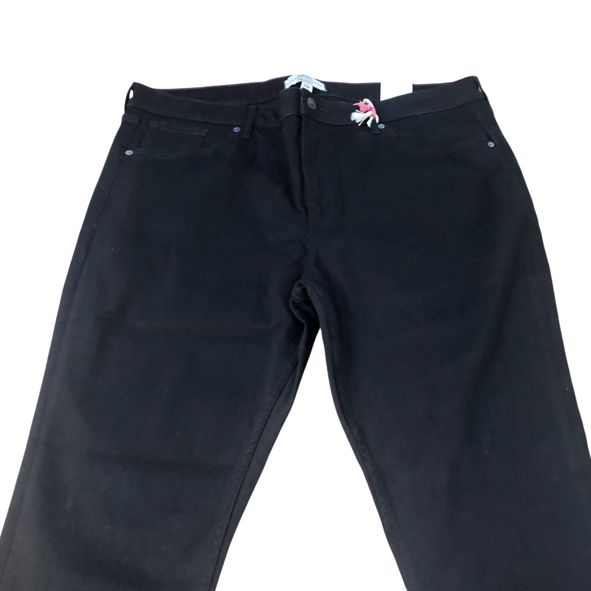 Black Skinny Fit Jeans Women's Stretch Casual Trousers UK22 Regular