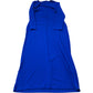 River Island Long Sleeve Dress Women's Royal Blue Polyester Blend Casual