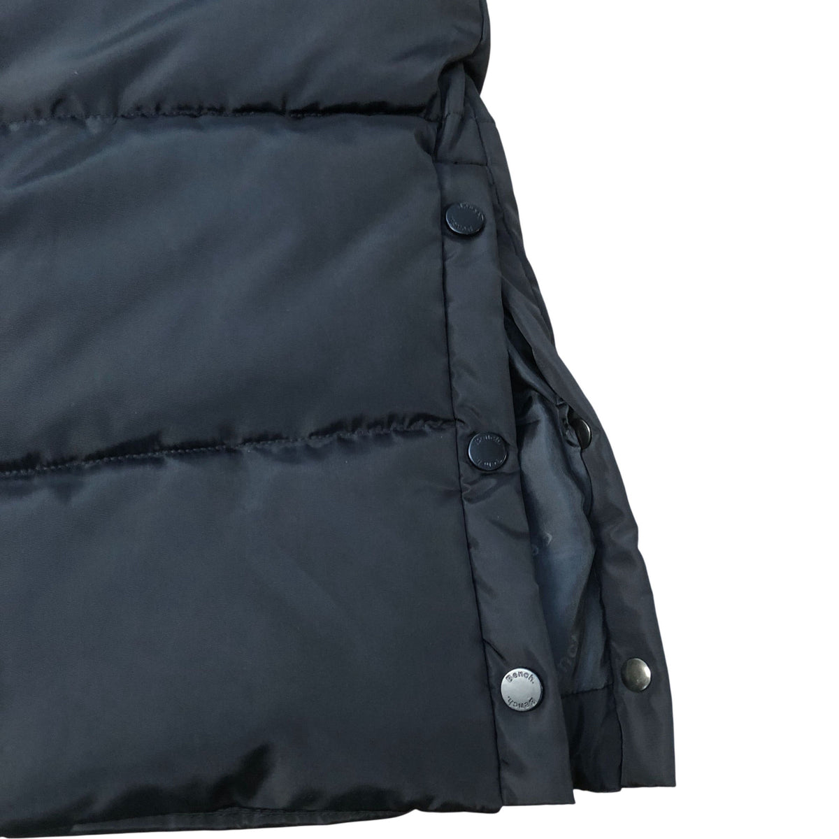 Bench Longline Black Hooded Puffer Jacket 15-16 Years