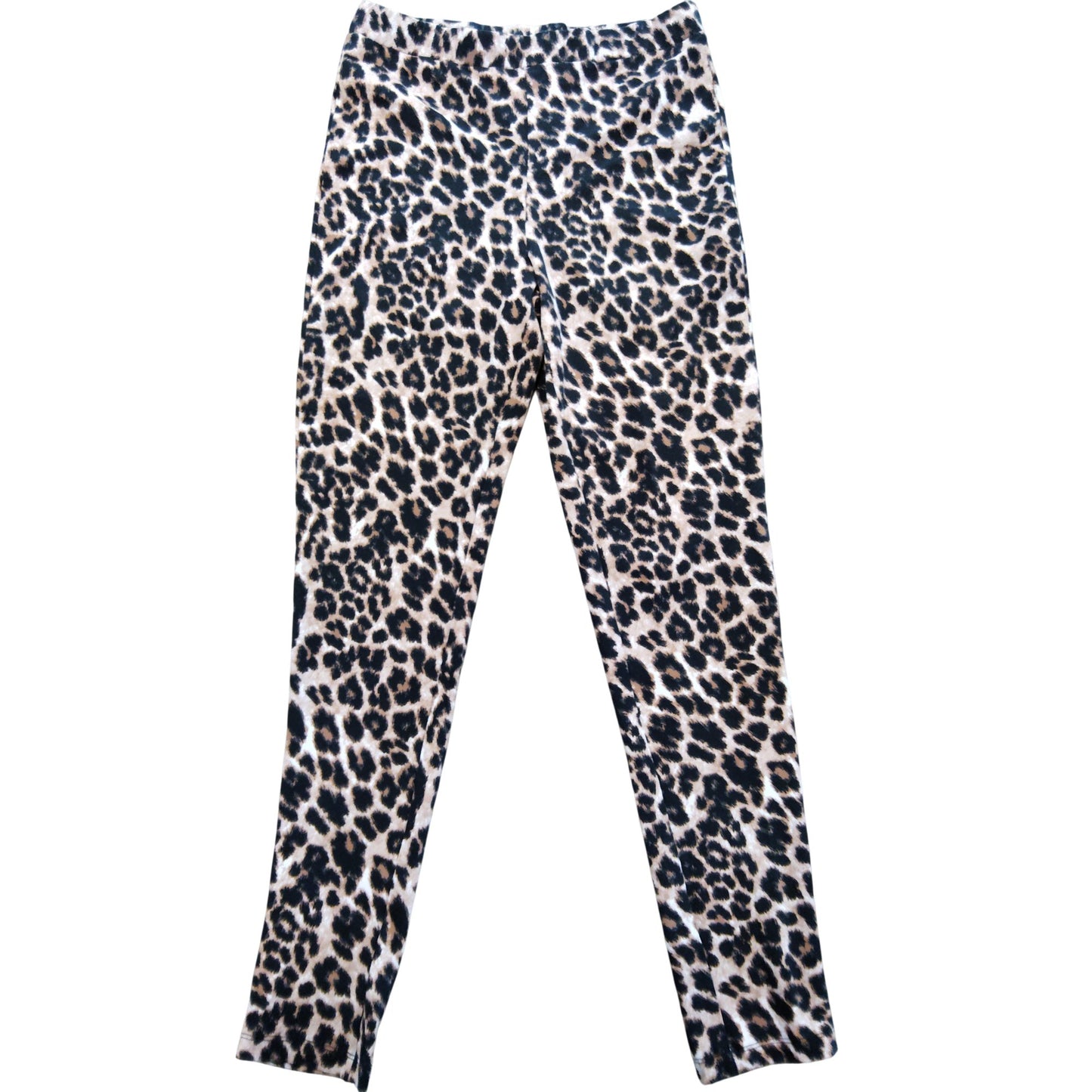 Leopard Print Leggings UK10 Women's Stretchy Fashion Pants New With Tags