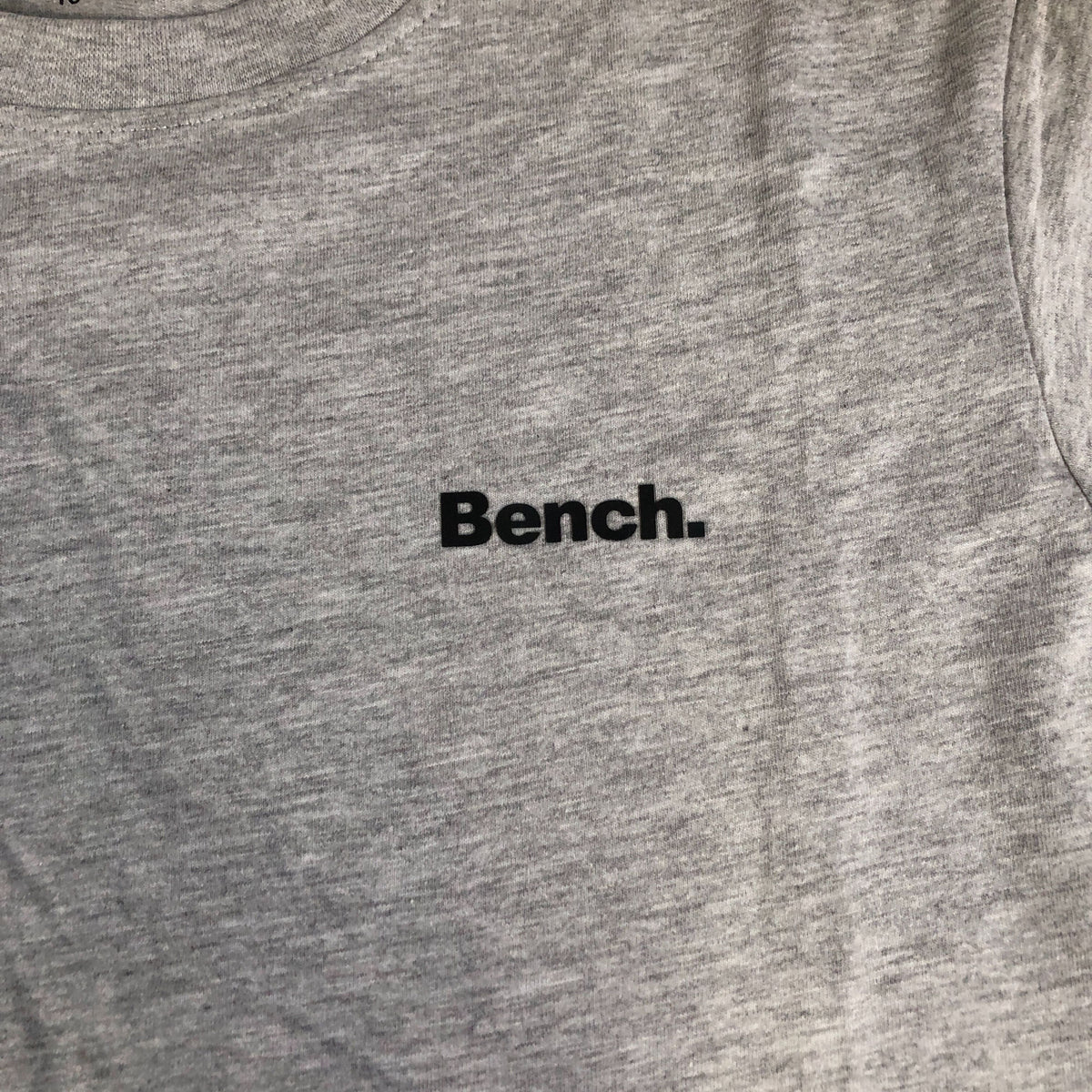 Bench Grey T-Shirt Size 16 Women's Cotton Casual Top Short Sleeve