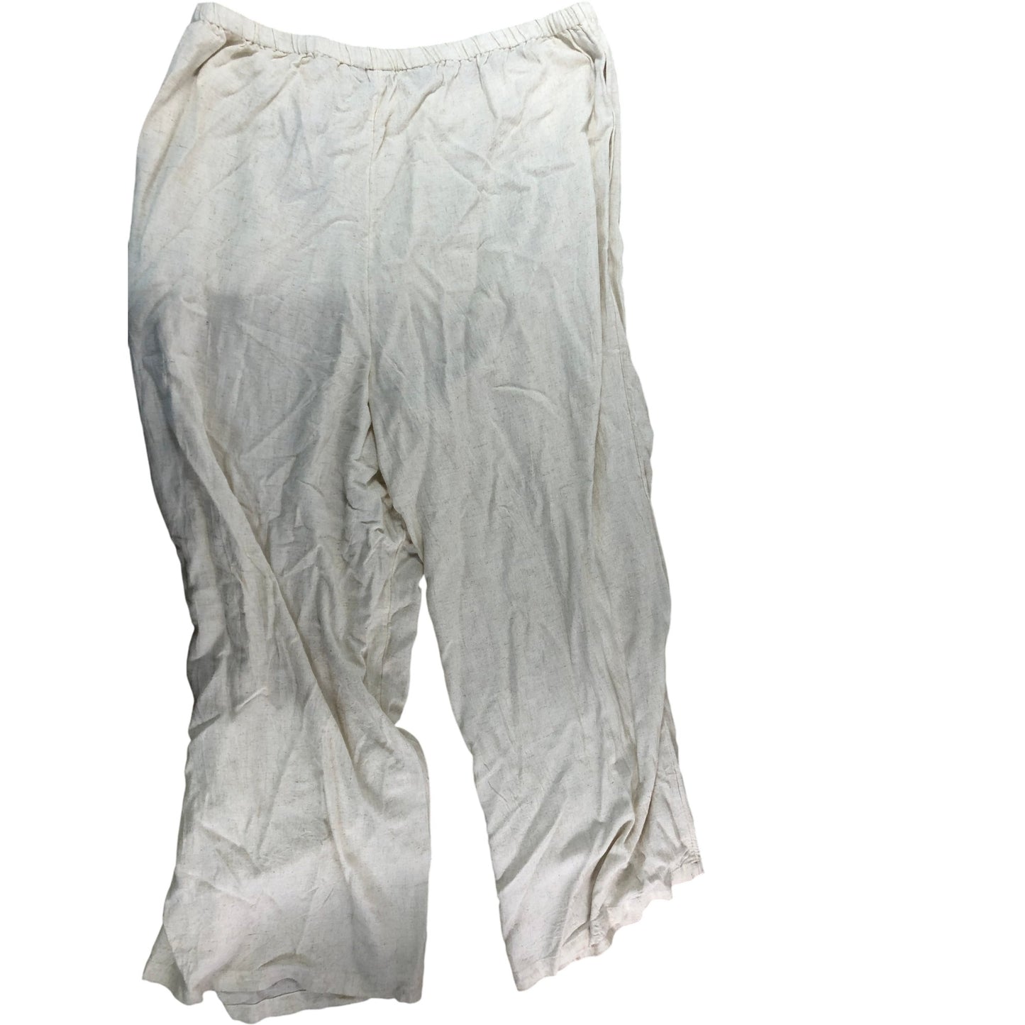 River Island Stone Light Trousers XL Women's Casual Lightweight UK