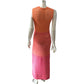 Love & Roses UK10 Women's Knitted Maxi Dress Sequin Embellished Orange Pink