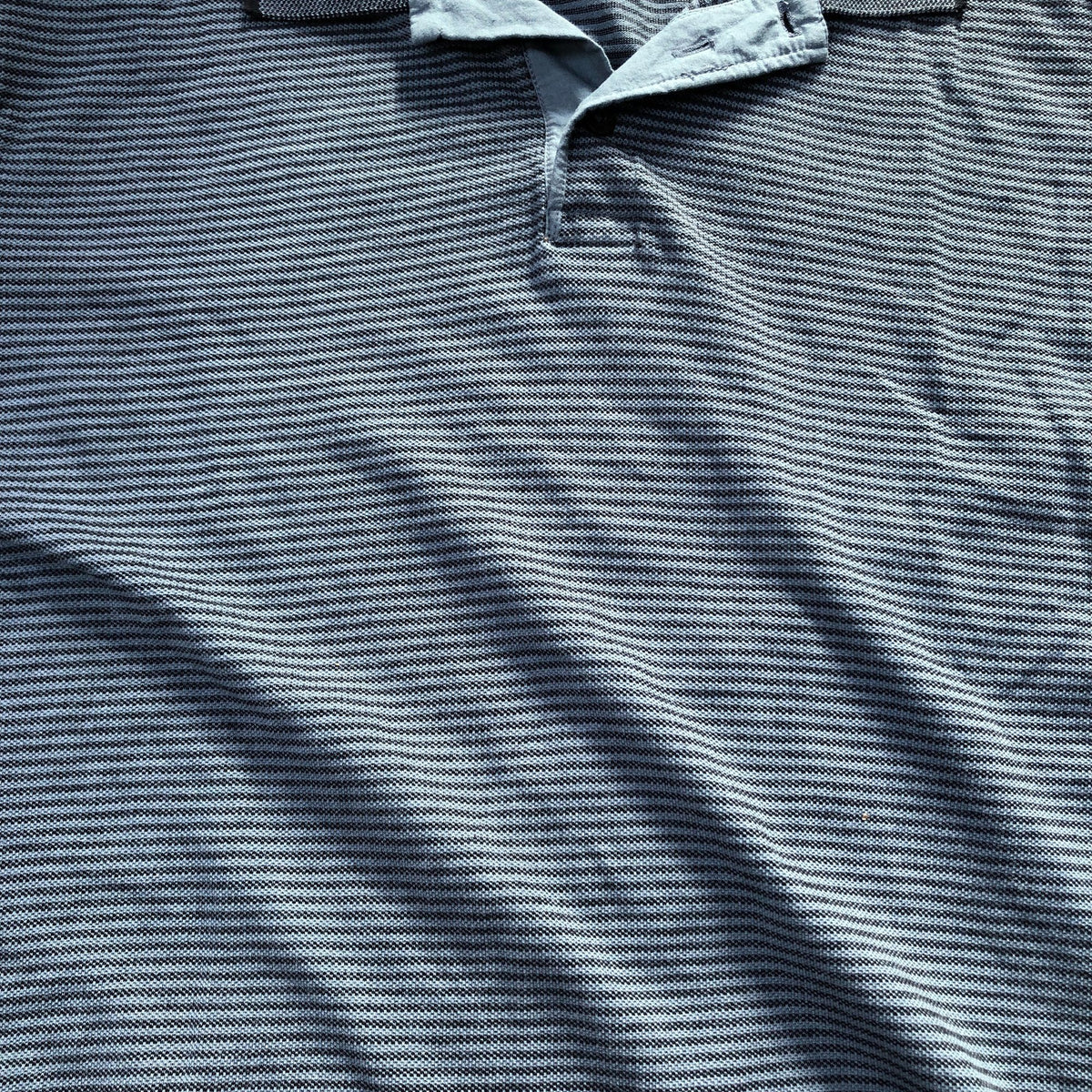 Mountain Warehouse Polo Shirt Size XL Mens Short Sleeve Dark Blue Striped