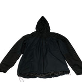 Mountain Warehouse Waterproof Jacket Size L Men's Thermal Hooded Black Blue