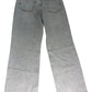 AllSaints Blake Jeans W26 Straight Leg Light Wash Cotton Grey Denim