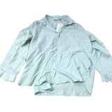 Baukjen Women's Green Shirt UK Size 14 Long Sleeve Pocket Lyocell Casual Top